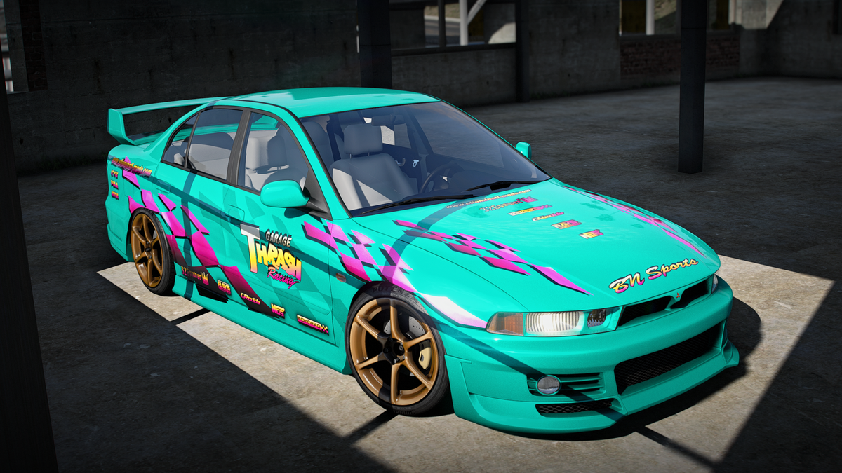 Mitsubishi Galant VR4 - GTA 5 & FiveM Car Mod | 80+ Tuning parts