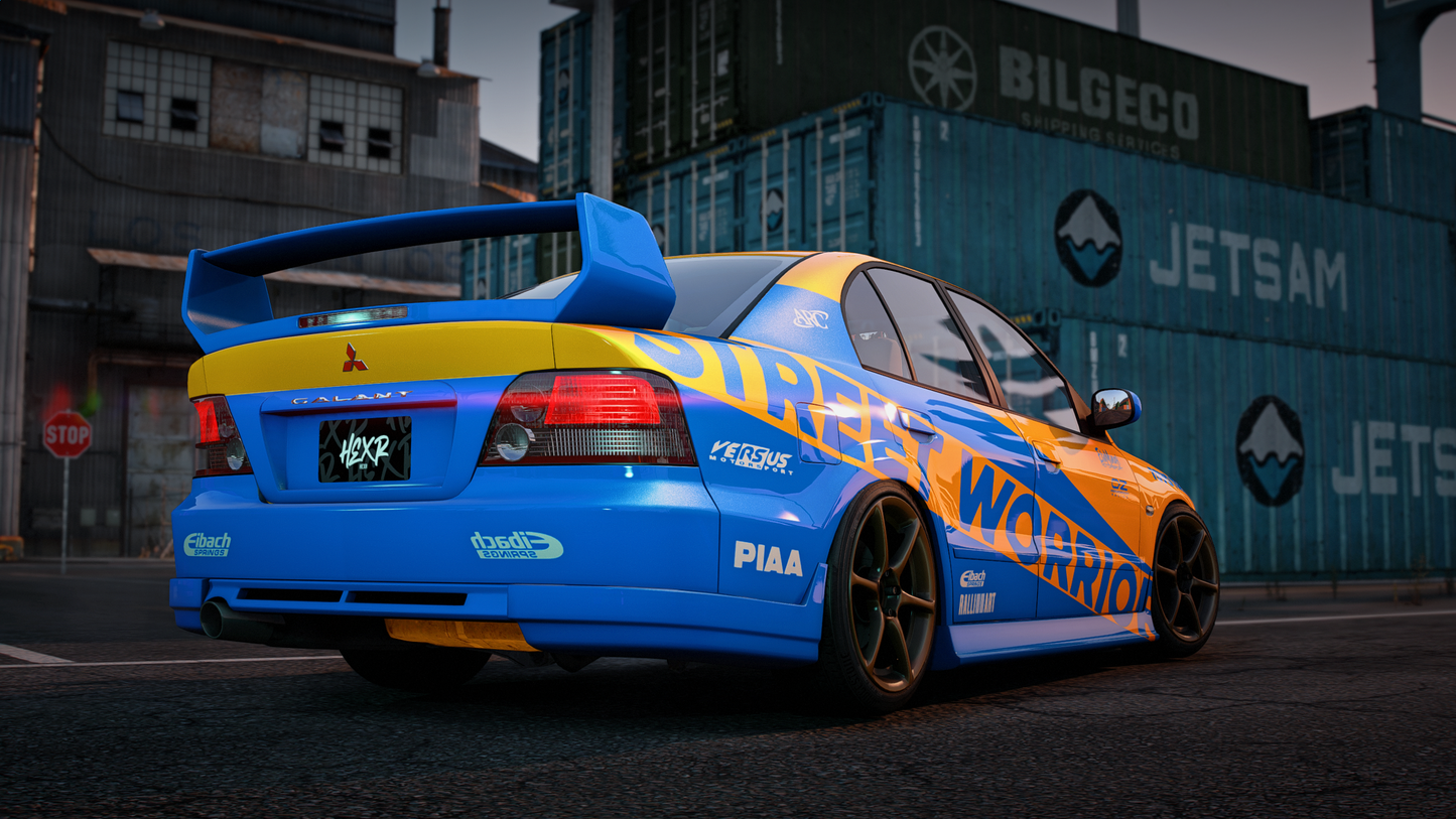 Mitsubishi Galant VR4 - GTA 5 & FiveM Car Mod | 80+ Tuning parts