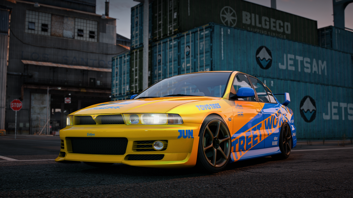 Mitsubishi Galant VR4 - GTA 5 & FiveM Car Mod | 80+ Tuning parts