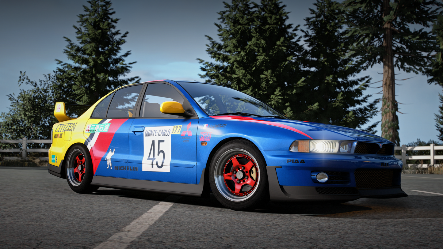 Mitsubishi Galant VR4 - GTA 5 & FiveM Car Mod | 80+ Tuning parts