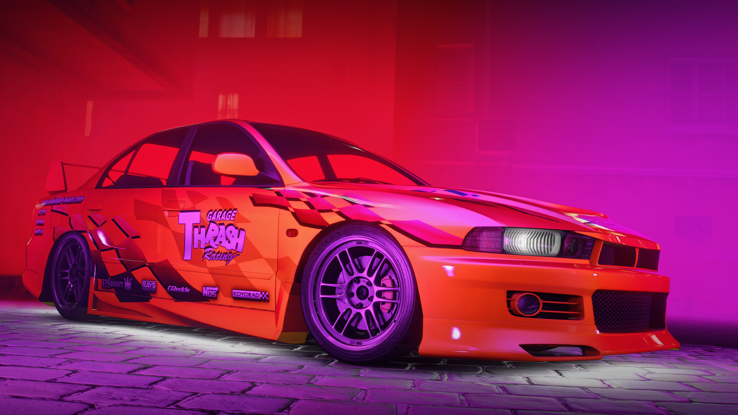 Mitsubishi Galant VR4 - GTA 5 & FiveM Car Mod | 80+ Tuning parts