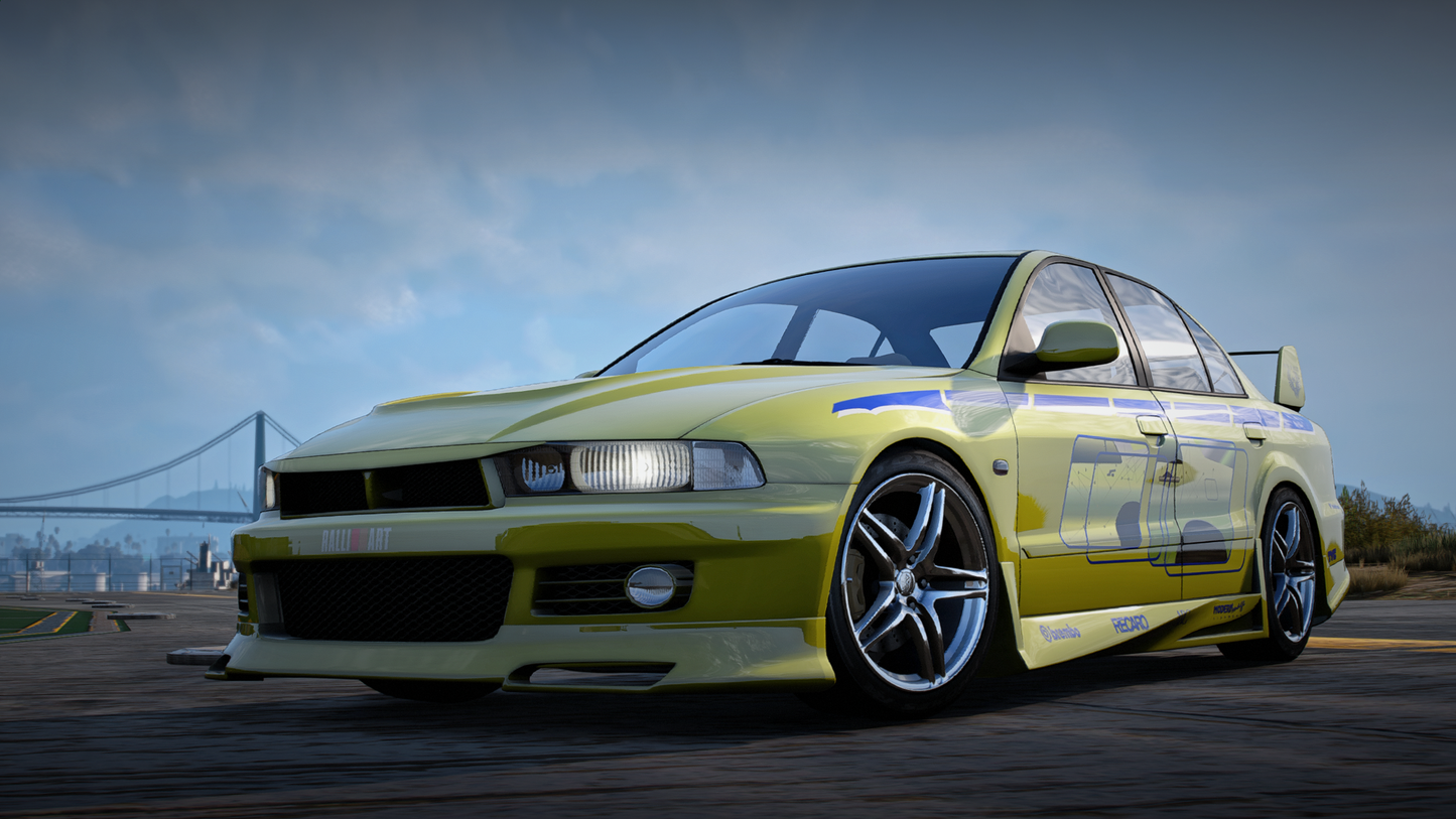 Mitsubishi Galant VR4 - GTA 5 & FiveM Car Mod | 80+ Tuning parts