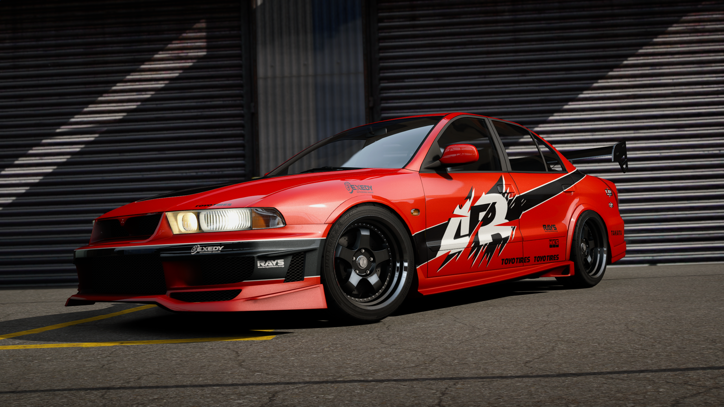 Mitsubishi Galant VR4 - GTA 5 & FiveM Car Mod | 80+ Tuning parts