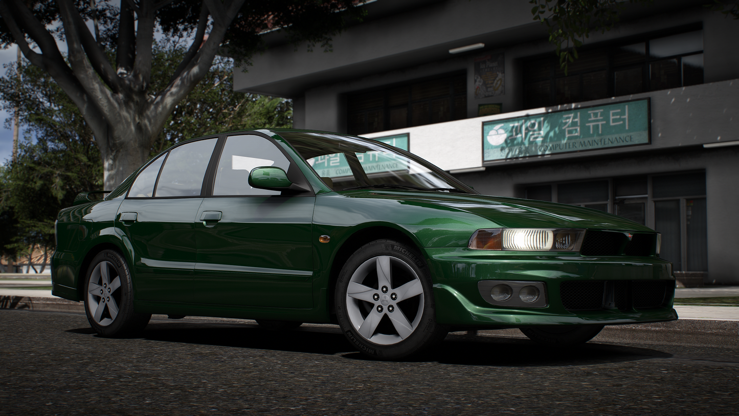 Mitsubishi Galant VR4 - GTA 5 & FiveM Car Mod | 80+ Tuning parts