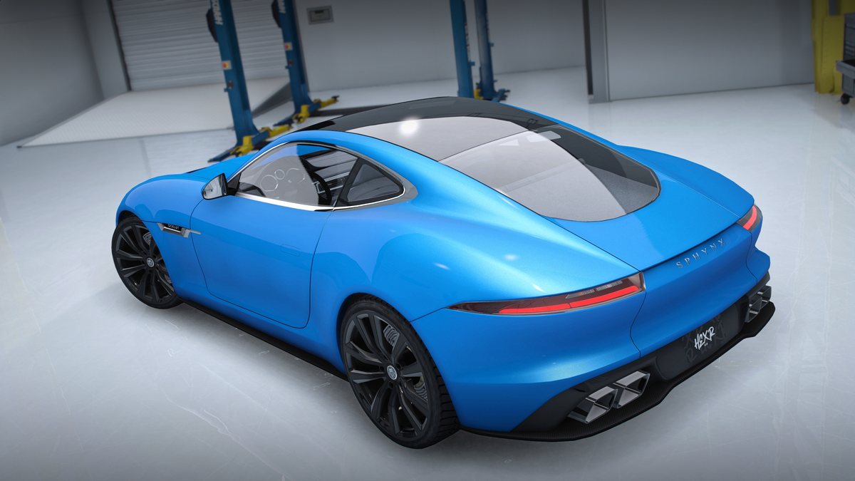 Ocelot Sphynx - Lore-Friendly GTA 5 Car Mod | 50+ Tuning / Liveries