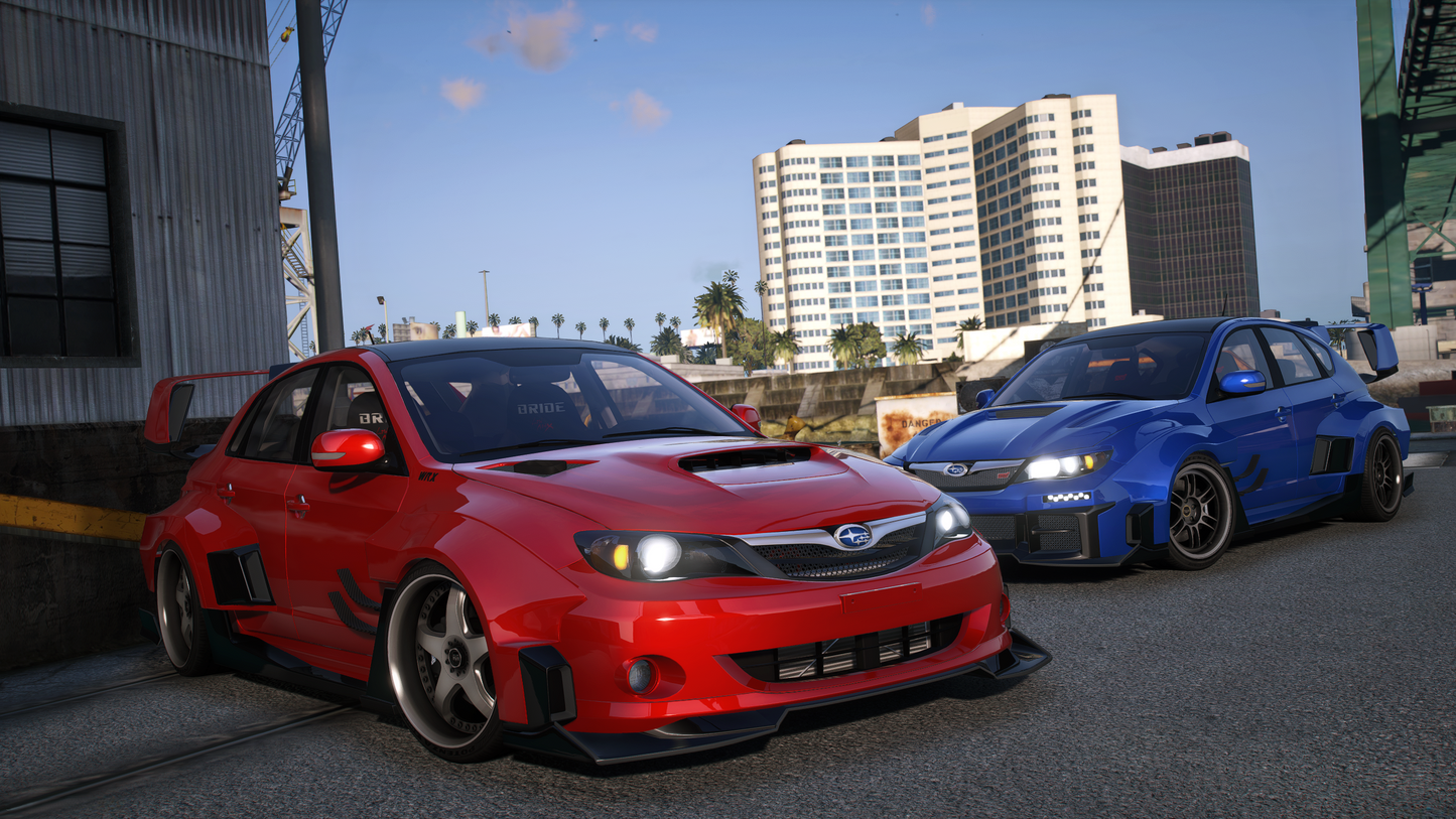 Subaru Impreza WRX STI 2010 pack [260+ Tuning / Custom Sound / Add-On / Debadged / FiveM / LODS / Replace]