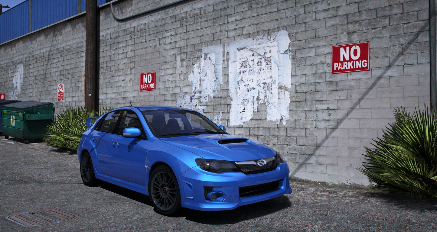 Subaru Impreza WRX STI 2010 pack [260+ Tuning / Custom Sound / Add-On / Debadged / FiveM / LODS / Replace]