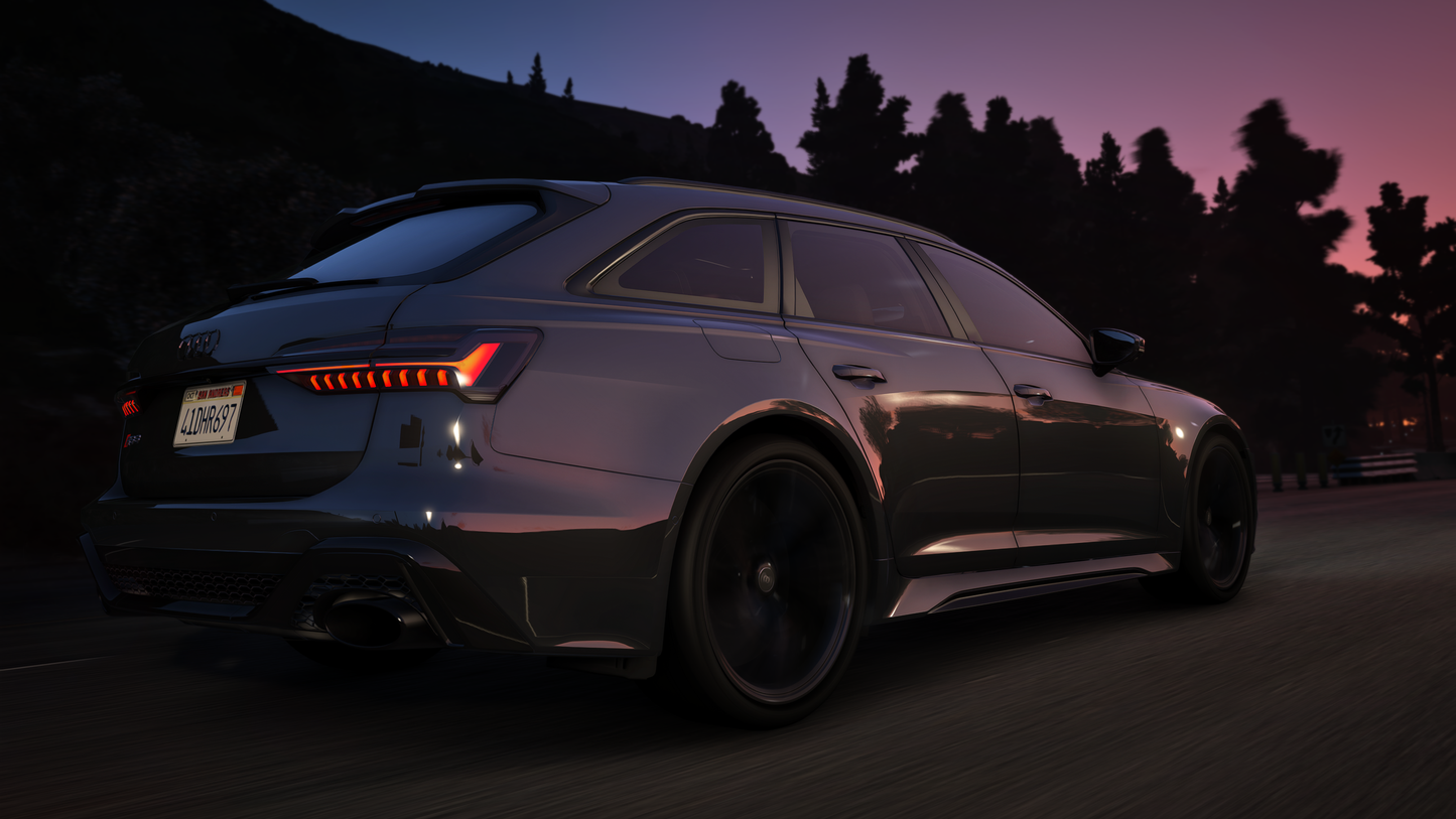 Audi RS6 C8 2020 [210+ Tuning / Liveries / Add-On / Debadged / FiveM / LODS / Replace]