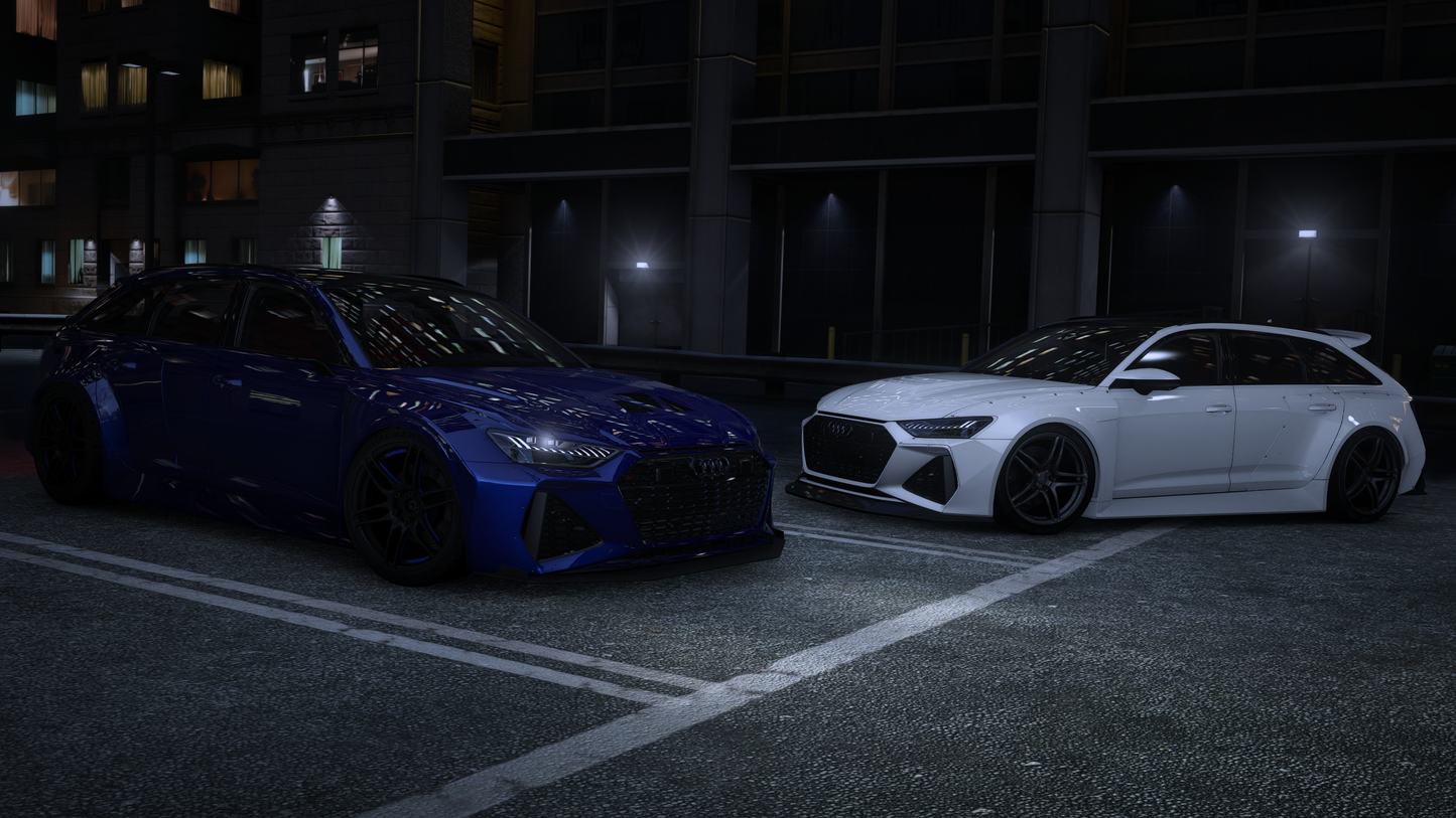 Audi RS6 C8 2020 [210+ Tuning / Liveries / Add-On / Debadged / FiveM / LODS / Replace]