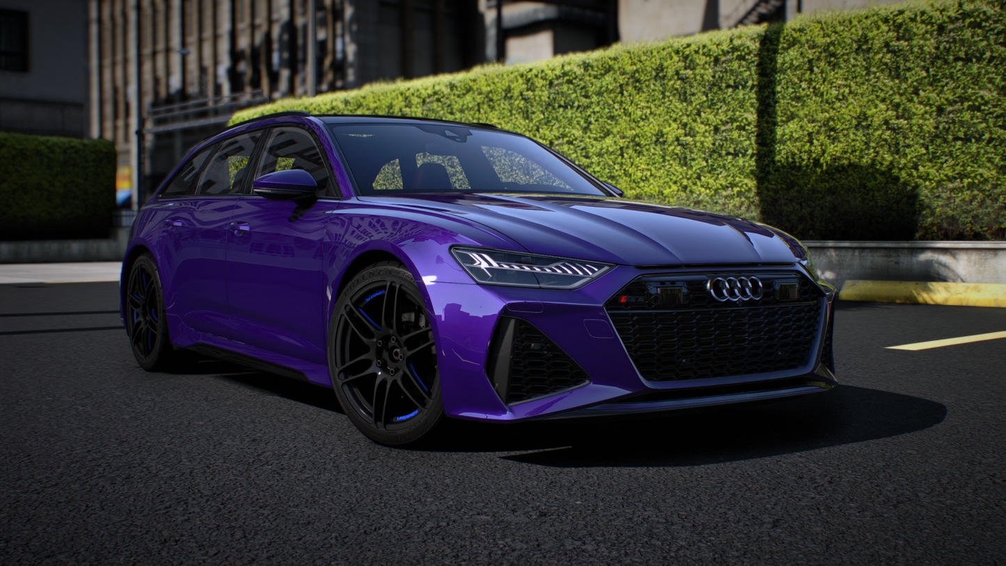 Audi RS6 C8 2020 [210+ Tuning / Liveries / Add-On / Debadged / FiveM / LODS / Replace]