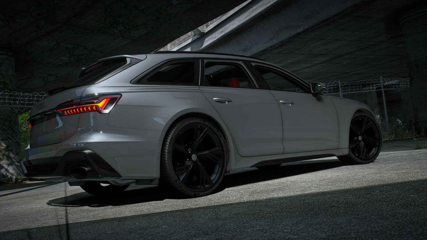 Audi RS6 C8 2020 [210+ Tuning / Liveries / Add-On / Debadged / FiveM / LODS / Replace]