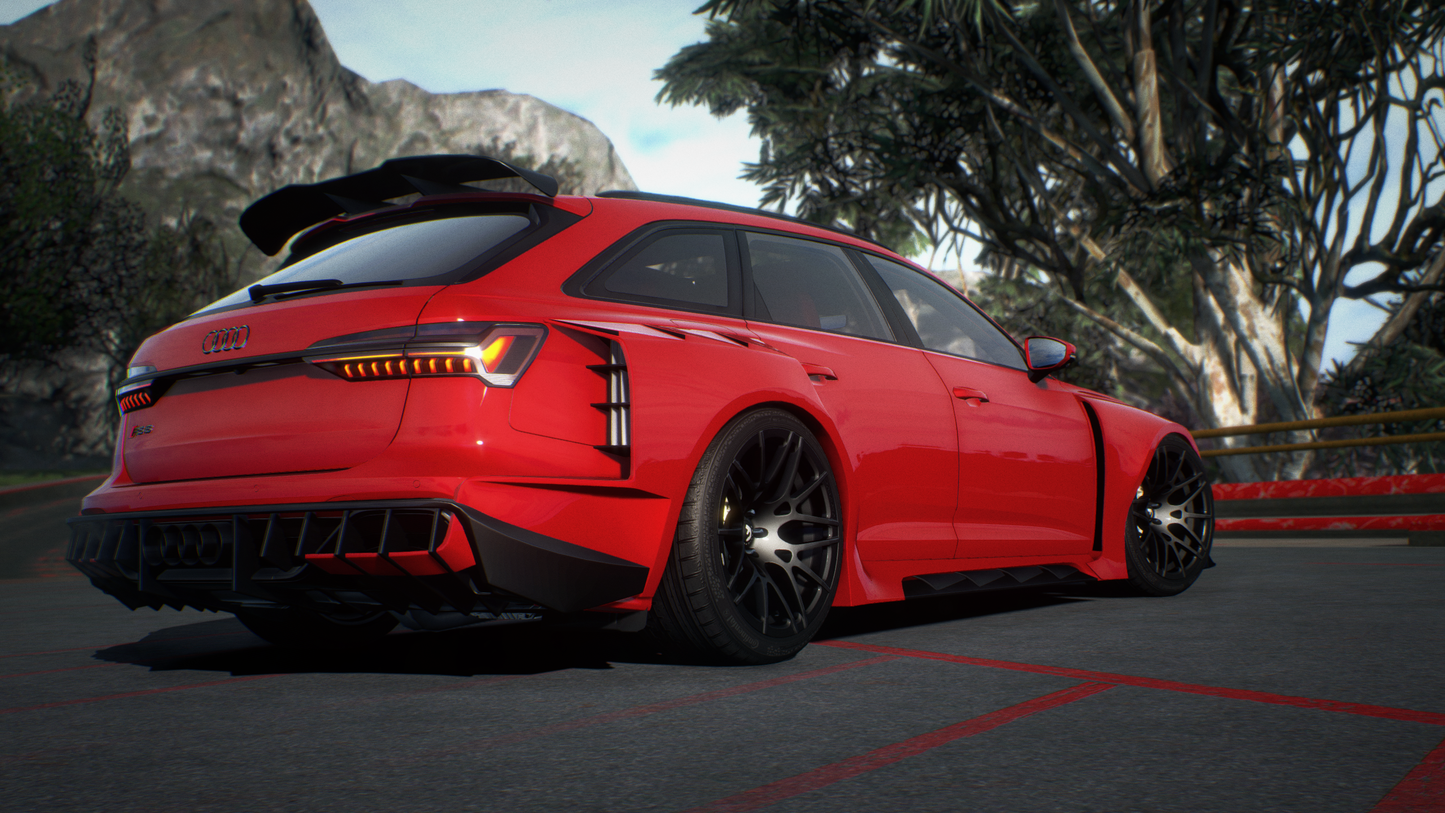 Audi RS6 C8 2020 [210+ Tuning / Liveries / Add-On / Debadged / FiveM / LODS / Replace]