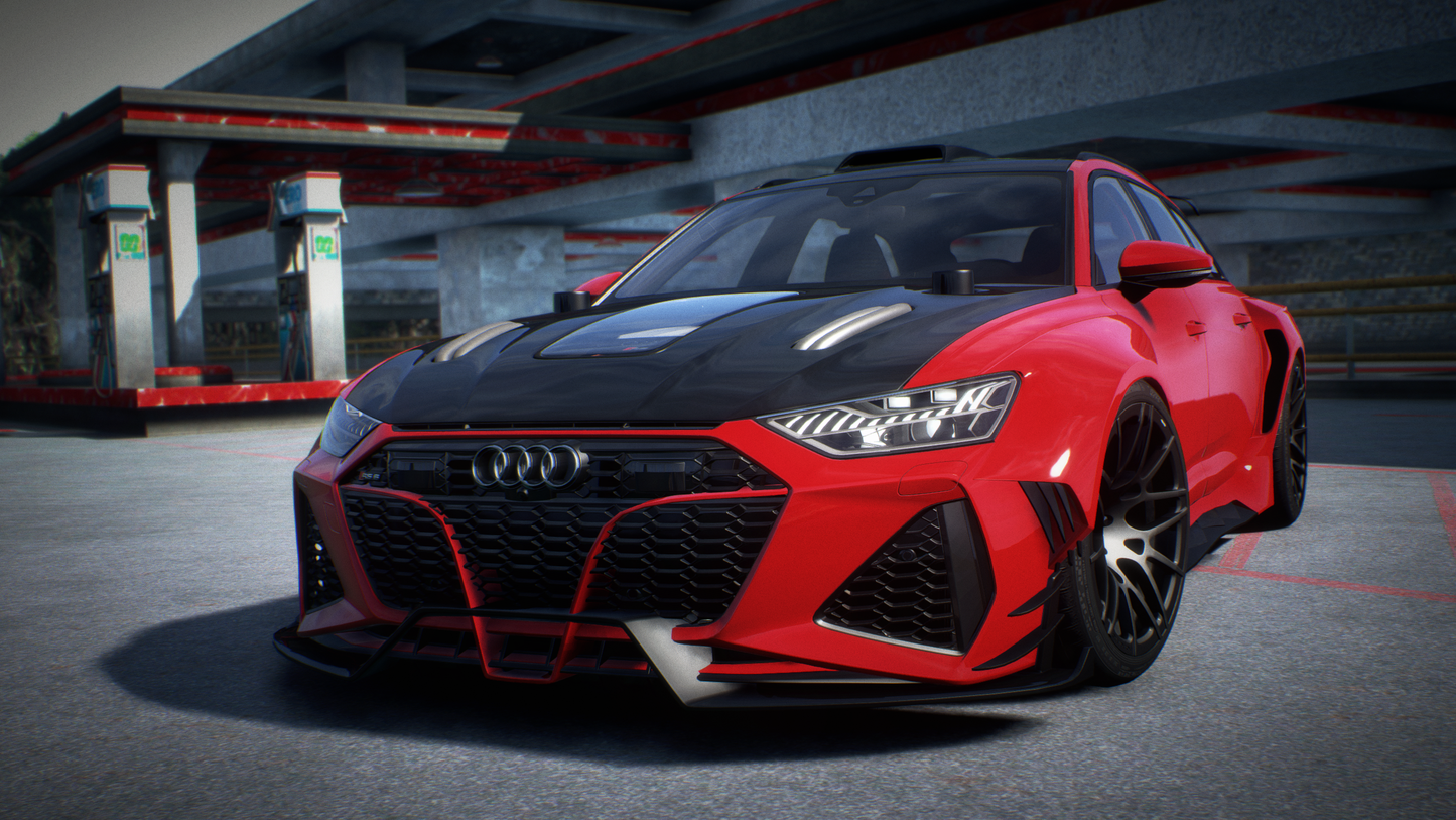 Audi RS6 C8 2020 [210+ Tuning / Liveries / Add-On / Debadged / FiveM / LODS / Replace]