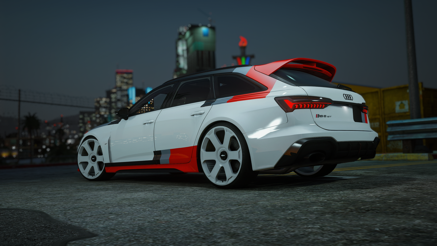 Audi RS6 C8 2020 [210+ Tuning / Liveries / Add-On / Debadged / FiveM / LODS / Replace]
