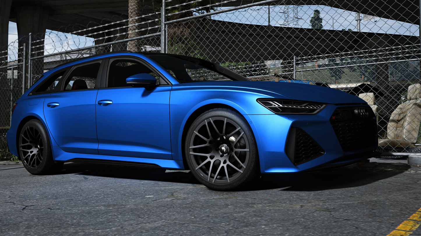 Audi RS6 C8 2020 [210+ Tuning / Liveries / Add-On / Debadged / FiveM / LODS / Replace]