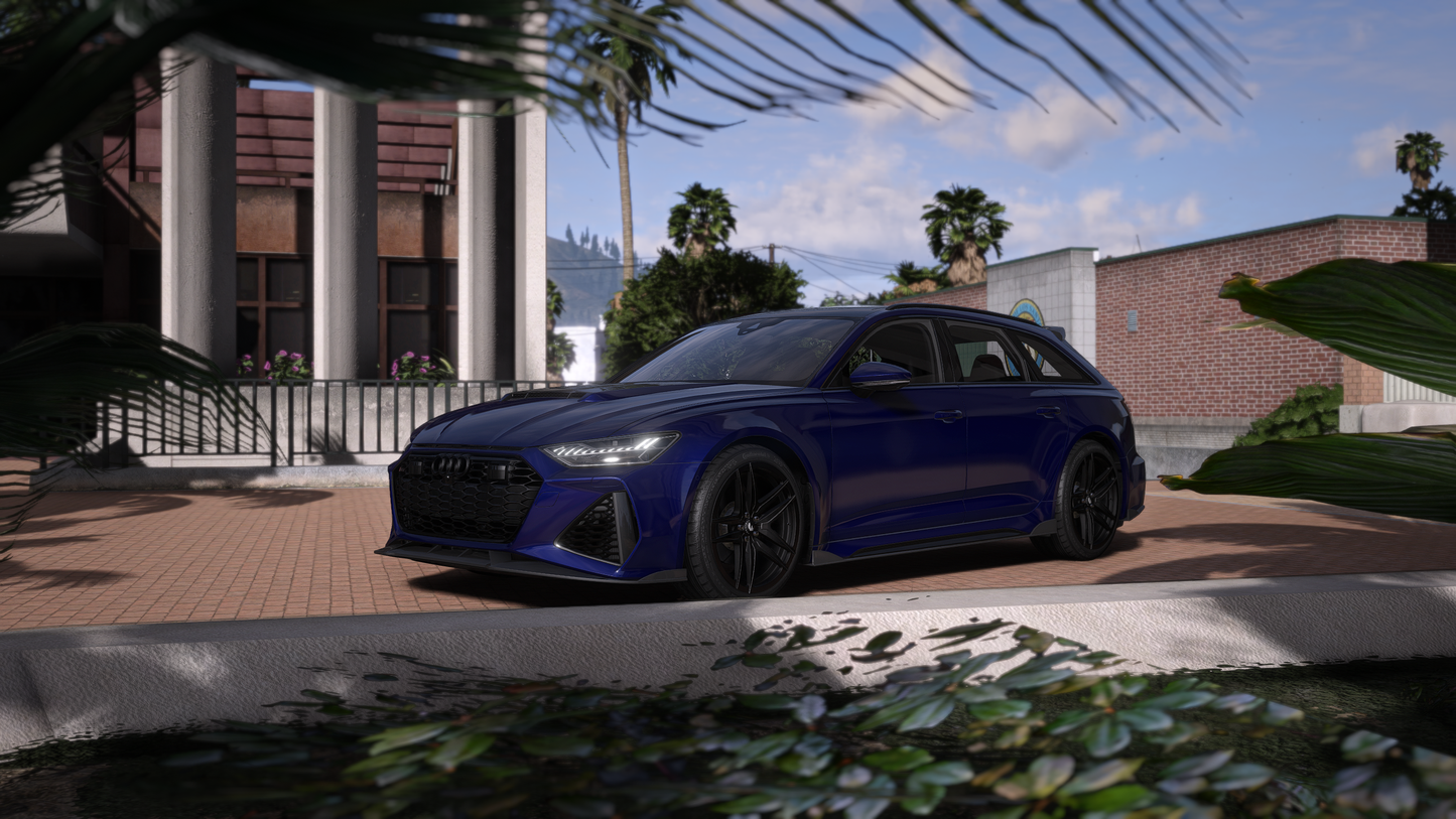 Audi RS6 C8 2020 [210+ Tuning / Liveries / Add-On / Debadged / FiveM / LODS / Replace]