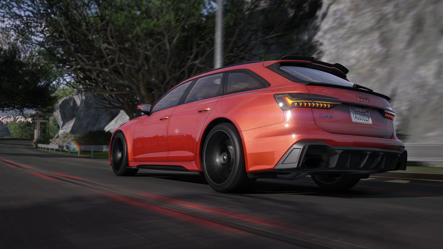 Audi RS6 C8 2020 [210+ Tuning / Liveries / Add-On / Debadged / FiveM / LODS / Replace]