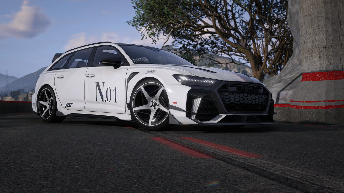 Audi RS6 C8 2020 [210+ Tuning / Liveries / Add-On / Debadged / FiveM / LODS / Replace]