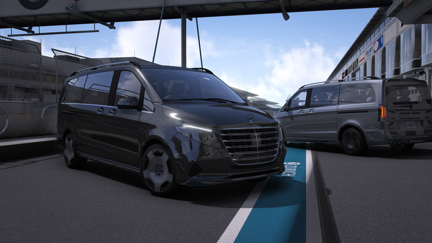 Mercedes V-Class 2025 [Tuning / Liveries / Add-On / Debadged / FiveM / LODS / Replace]