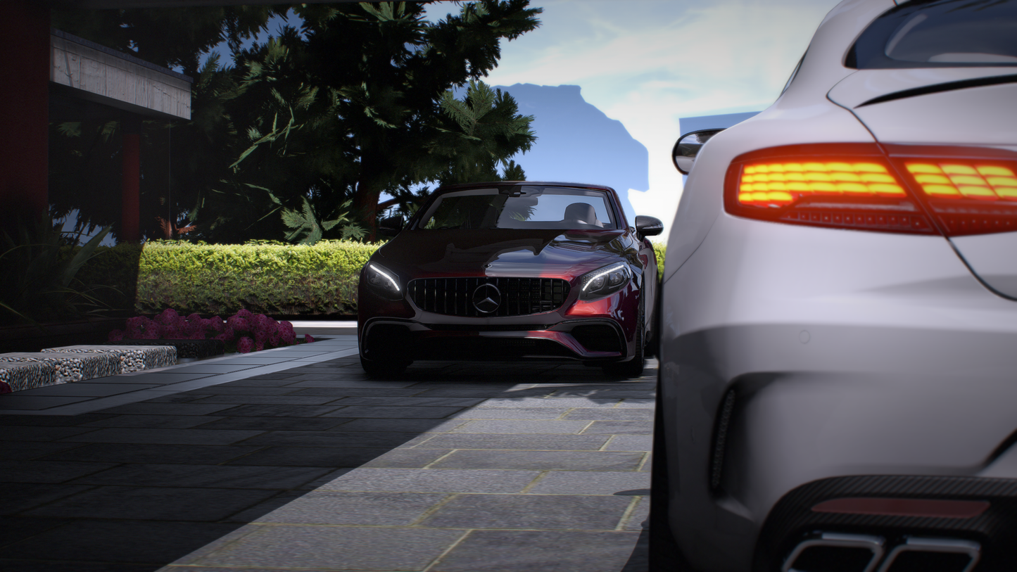 Mercedes S63 AMG Convertible 2020 [90+ Tuning / Liveries / Animated Roof / Add-On / Debadged / FiveM / LODS / Replace]