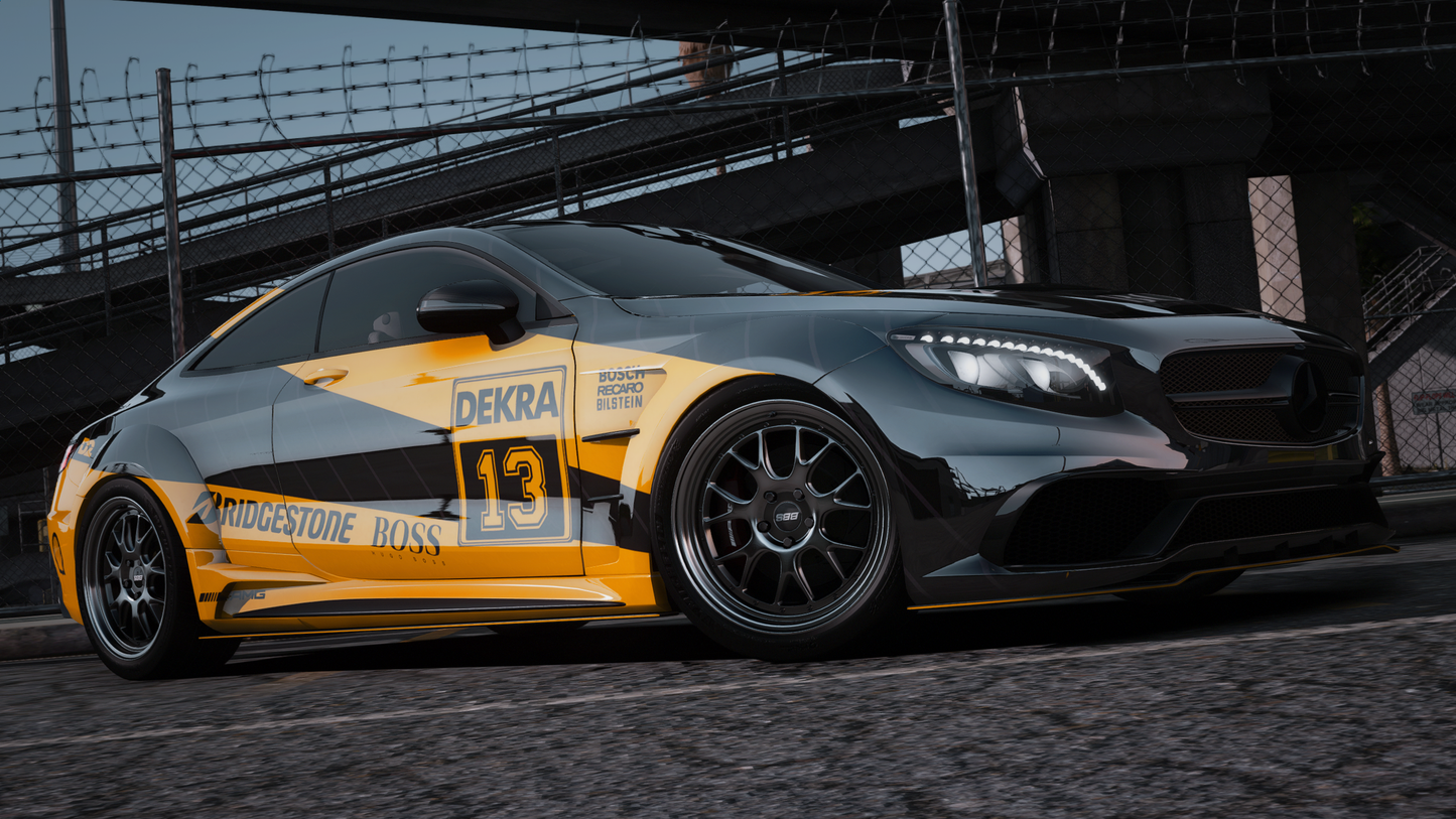 Mercedes S63 AMG Coupe 2020 [90+ Tuning / Liveries / Sunroof / Add-On / Debadged / FiveM / LODS / Replace]