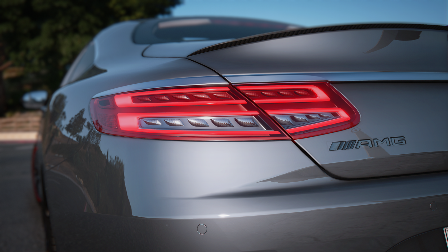 Mercedes S63 AMG Coupe 2020 [90+ Tuning / Liveries / Sunroof / Add-On / Debadged / FiveM / LODS / Replace]