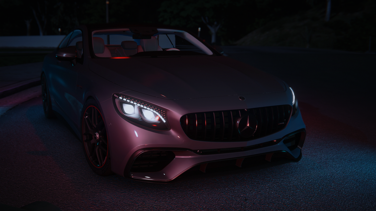 Mercedes S63 AMG Coupe 2020 [90+ Tuning / Liveries / Sunroof / Add-On / Debadged / FiveM / LODS / Replace]