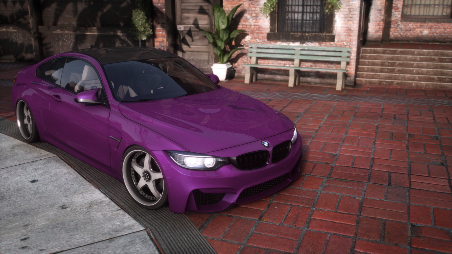 BMW M4 F82 2014 [210+ Tuning / Liveries / Rims / Add-On / Debadged / FiveM / LODS / Replace]