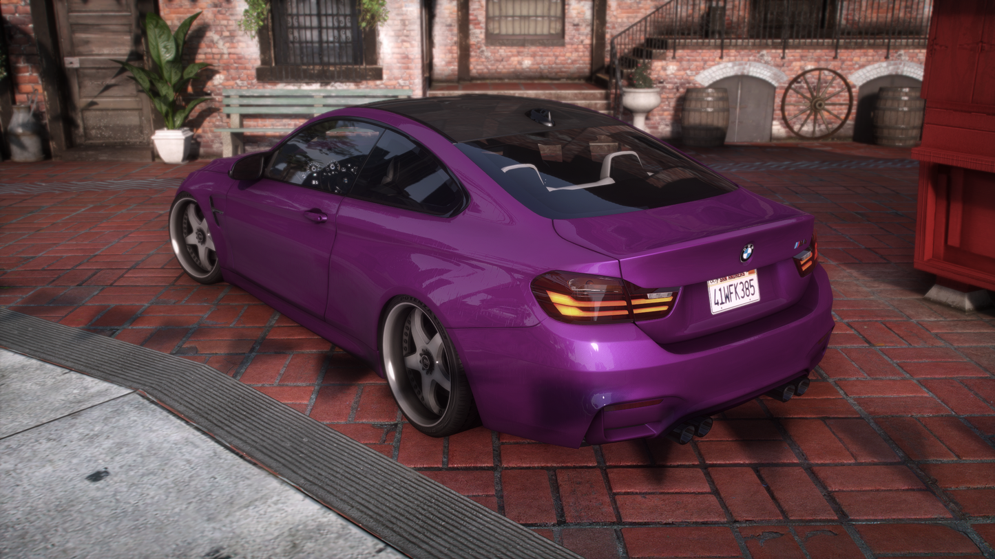BMW M4 F82 2014 [210+ Tuning / Liveries / Rims / Add-On / Debadged / FiveM / LODS / Replace]