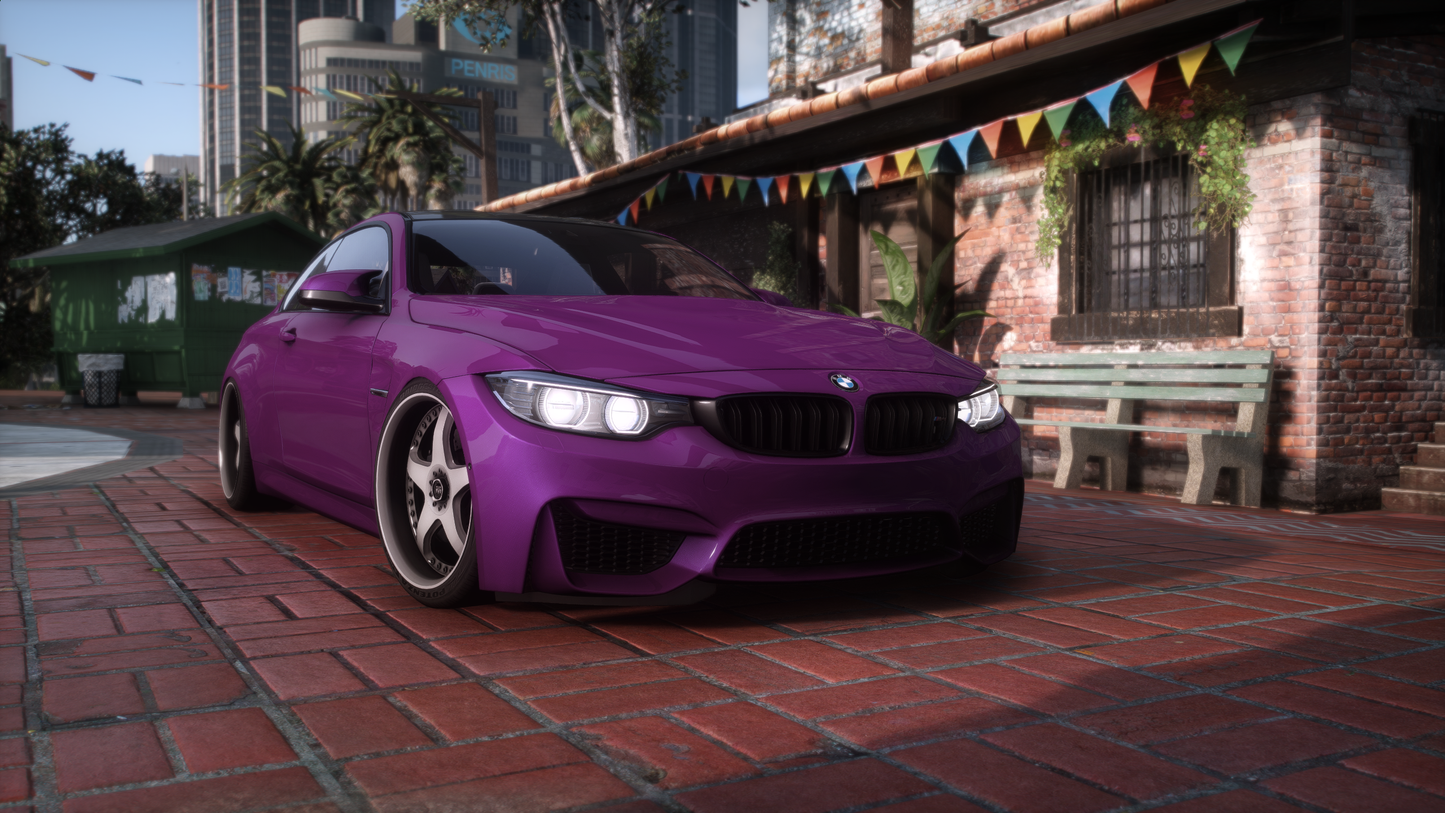 BMW M4 F82 2014 [210+ Tuning / Liveries / Rims / Add-On / Debadged / FiveM / LODS / Replace]