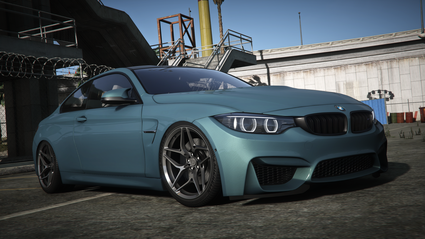 BMW M4 F82 2014 [210+ Tuning / Liveries / Rims / Add-On / Debadged / FiveM / LODS / Replace]
