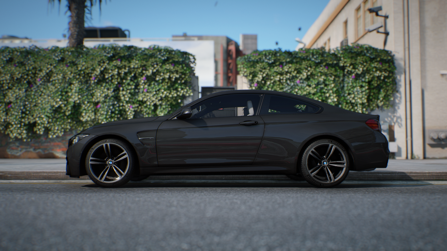 BMW M4 F82 2014 [210+ Tuning / Liveries / Rims / Add-On / Debadged / FiveM / LODS / Replace]