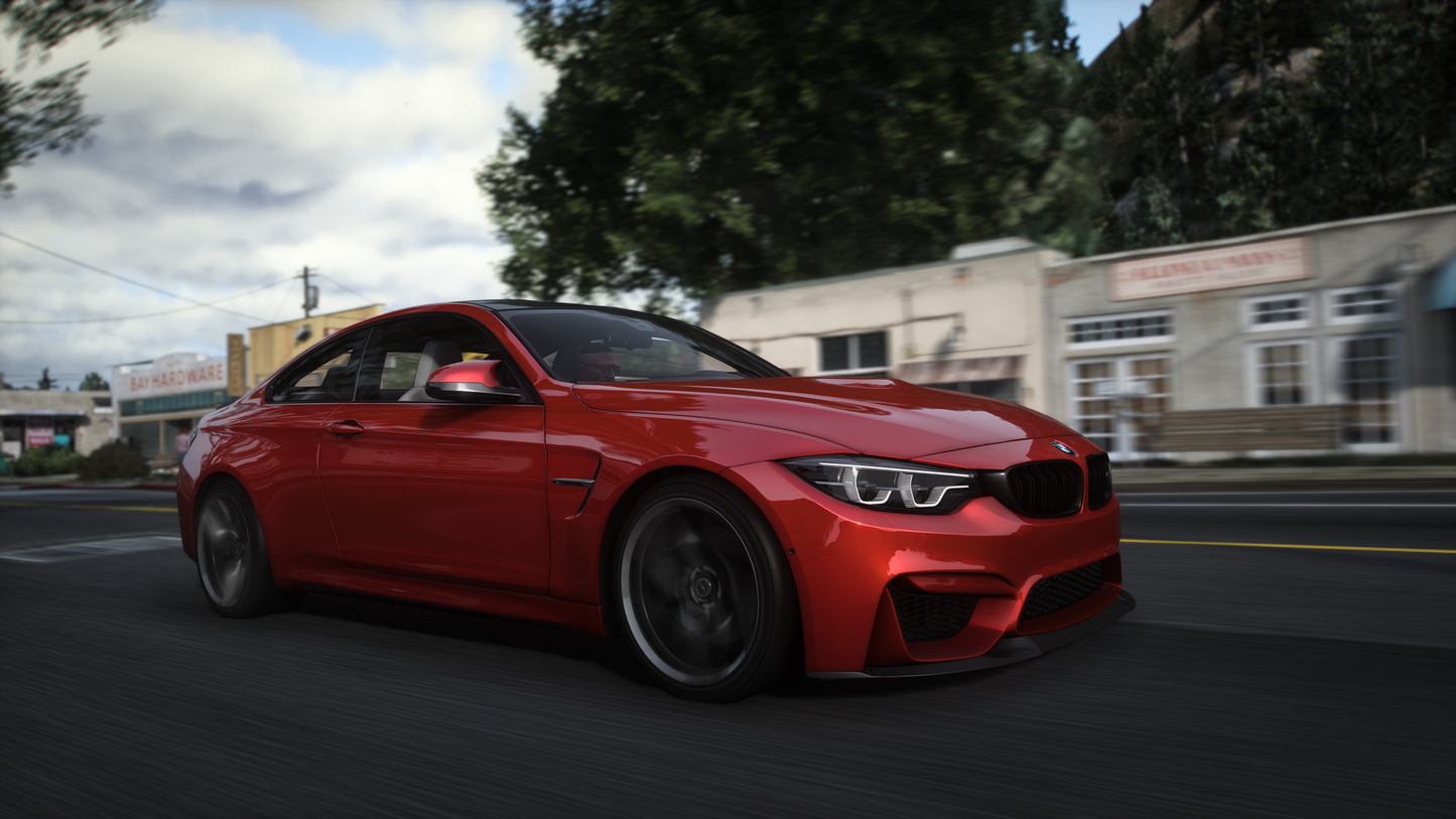 BMW M4 F82 2014 [210+ Tuning / Liveries / Rims / Add-On / Debadged / FiveM / LODS / Replace]