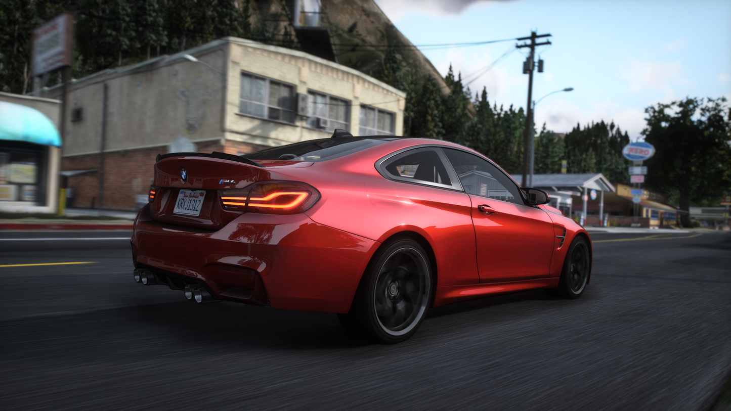 BMW M4 F82 2014 [210+ Tuning / Liveries / Rims / Add-On / Debadged / FiveM / LODS / Replace]