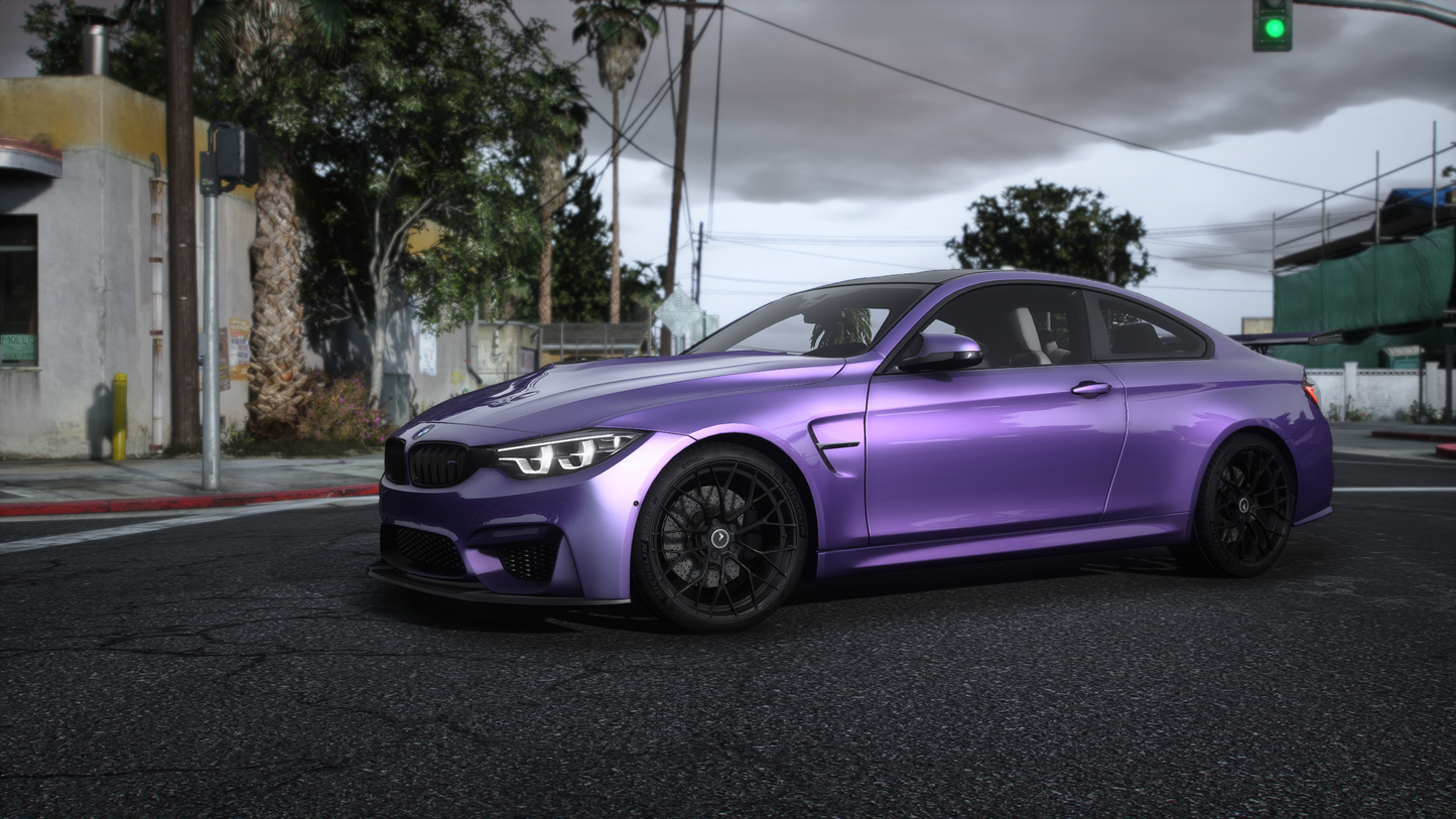 BMW M4 F82 2014 [210+ Tuning / Liveries / Rims / Add-On / Debadged / FiveM / LODS / Replace]