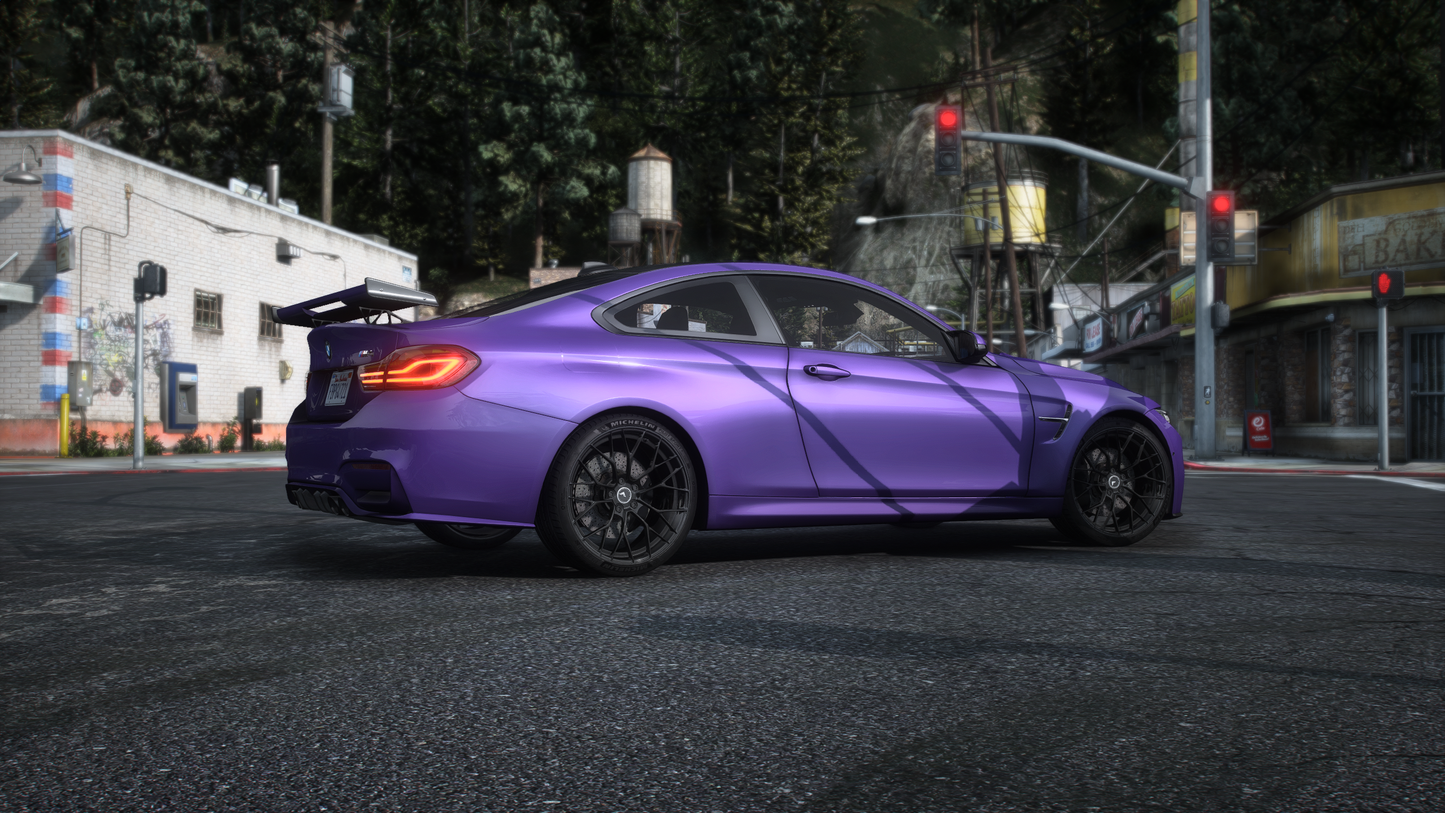 BMW M4 F82 2014 [210+ Tuning / Liveries / Rims / Add-On / Debadged / FiveM / LODS / Replace]