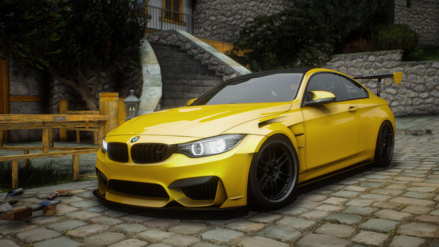 BMW M4 F82 2014 [210+ Tuning / Liveries / Rims / Add-On / Debadged / FiveM / LODS / Replace]