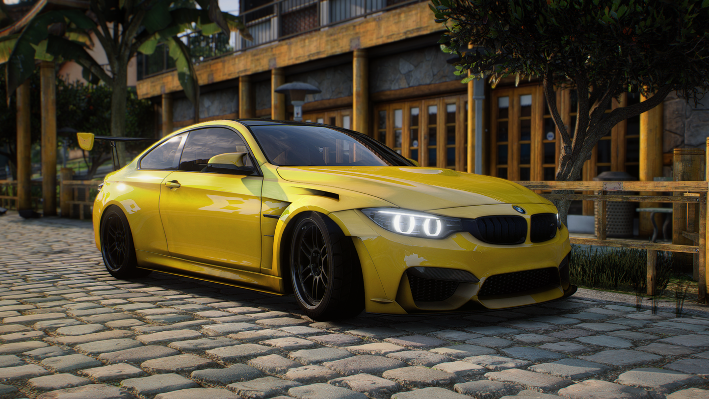 BMW M4 F82 2014 [210+ Tuning / Liveries / Rims / Add-On / Debadged / FiveM / LODS / Replace]