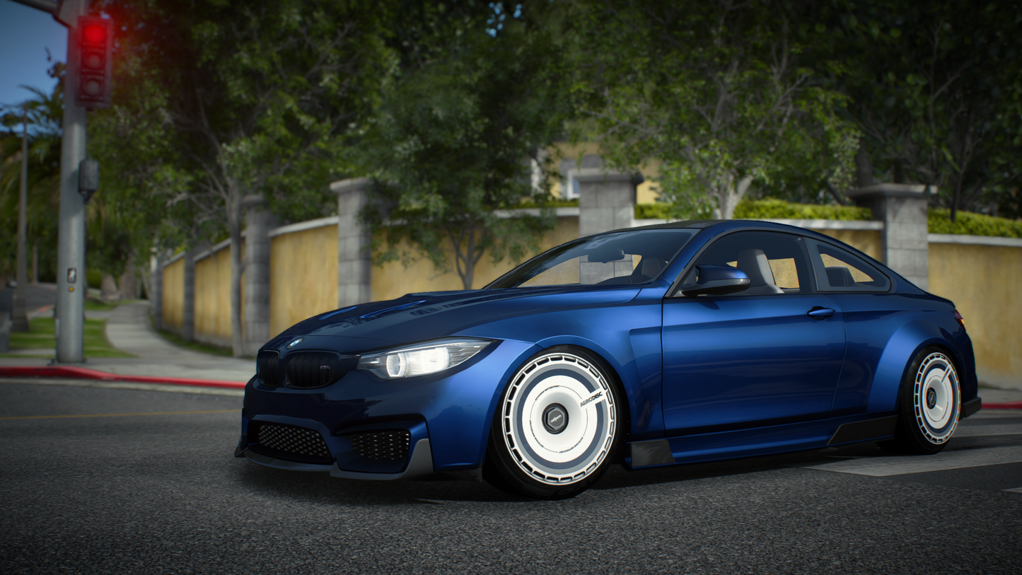 BMW M4 F82 2014 [210+ Tuning / Liveries / Rims / Add-On / Debadged / FiveM / LODS / Replace]