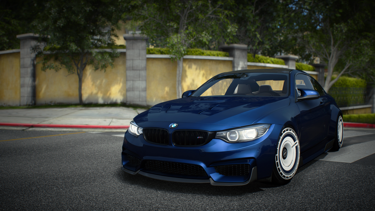 BMW M4 F82 2014 [210+ Tuning / Liveries / Rims / Add-On / Debadged / FiveM / LODS / Replace]
