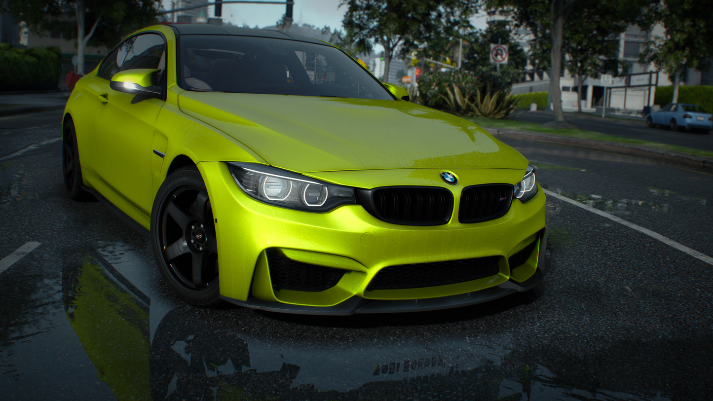 BMW M4 F82 2014 [210+ Tuning / Liveries / Rims / Add-On / Debadged / FiveM / LODS / Replace]