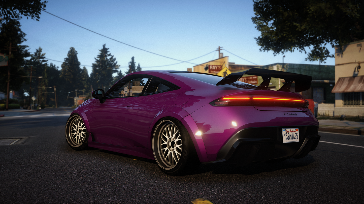 Honda Prelude 2026 [20+ Tuning / Add-On / Debadged / FiveM / LODS / Replace]