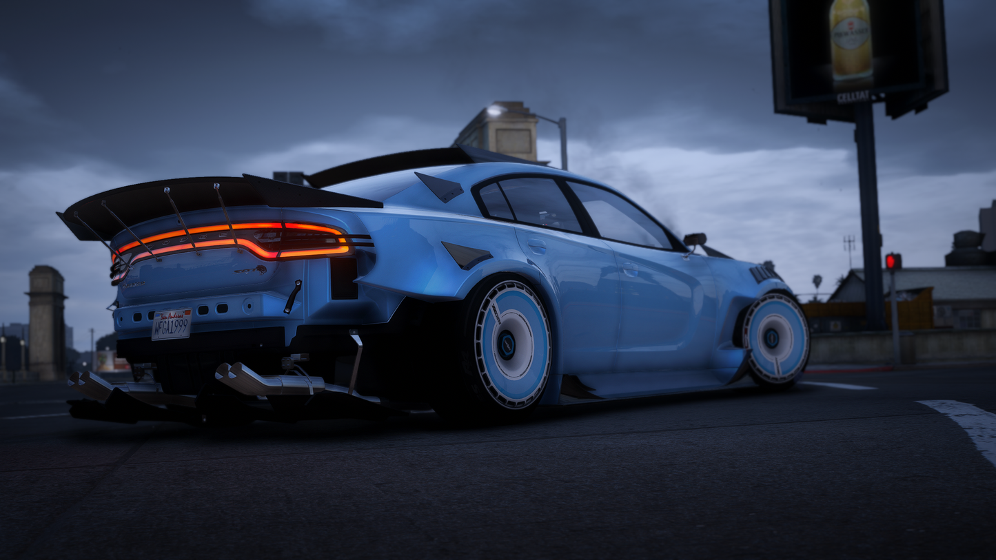 Dodge Charger SXT 2015 [280+ Tuning / Liveries / Rims / Add-On / Debadged / FiveM / LODS / Replace]