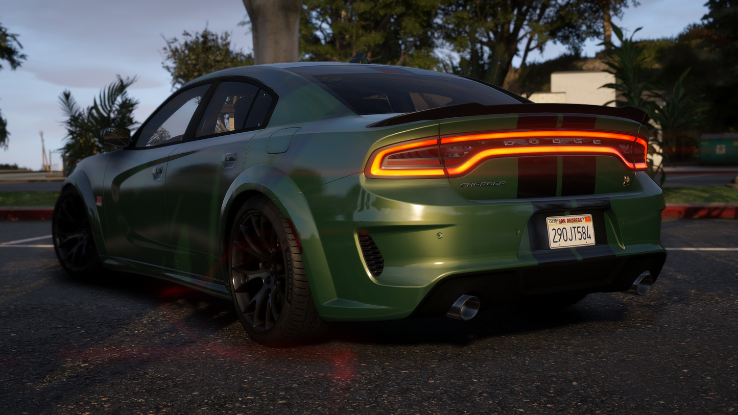 Dodge Charger SXT 2015 [280+ Tuning / Liveries / Rims / Add-On / Debadged / FiveM / LODS / Replace]