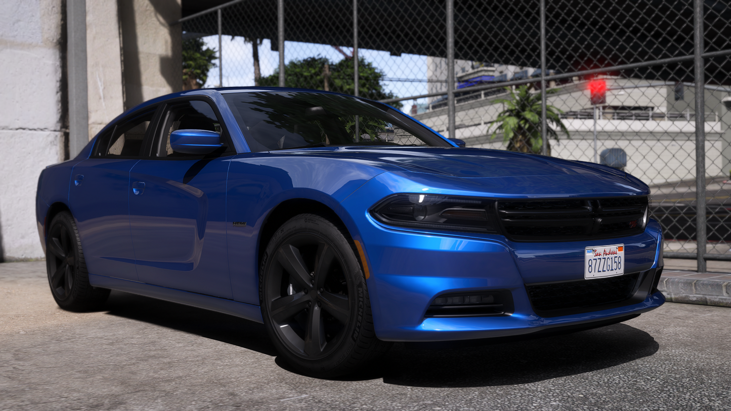 Dodge Charger SXT 2015 [280+ Tuning / Liveries / Rims / Add-On / Debadged / FiveM / LODS / Replace]