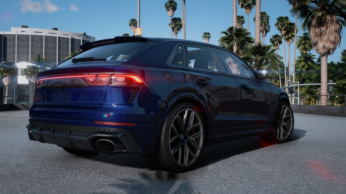 Audi RSQ8 2025 [200+ Tuning / Liveries / Sunroof / Add-On / Debadged / FiveM / LODS / Replace]