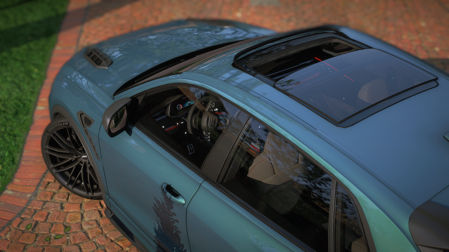 Audi RSQ8 2025 [200+ Tuning / Liveries / Sunroof / Add-On / Debadged / FiveM / LODS / Replace]