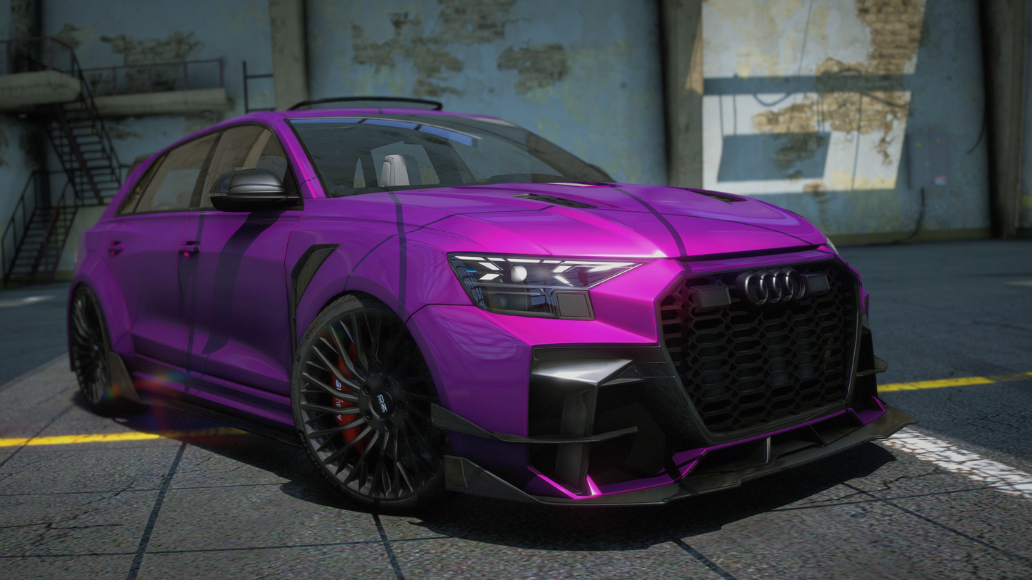Audi RSQ8 2025 [200+ Tuning / Liveries / Sunroof / Add-On / Debadged / FiveM / LODS / Replace]