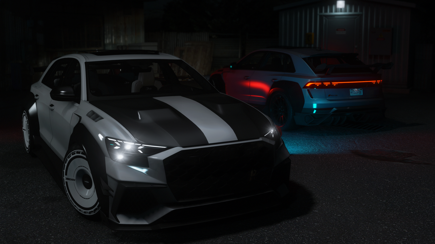 Audi RSQ8 2025 [200+ Tuning / Liveries / Sunroof / Add-On / Debadged / FiveM / LODS / Replace]