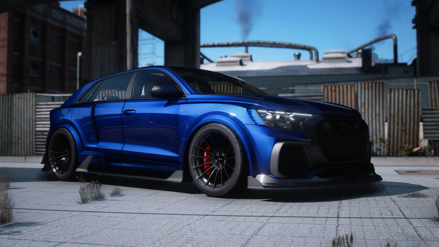 Audi RSQ8 2025 [200+ Tuning / Liveries / Sunroof / Add-On / Debadged / FiveM / LODS / Replace]
